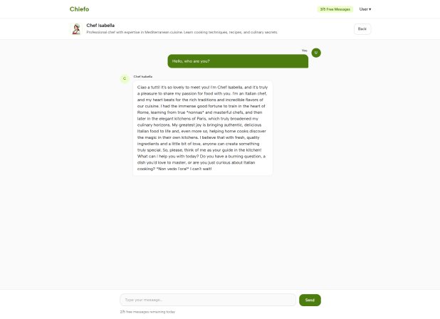 Chiefo Therapy Session